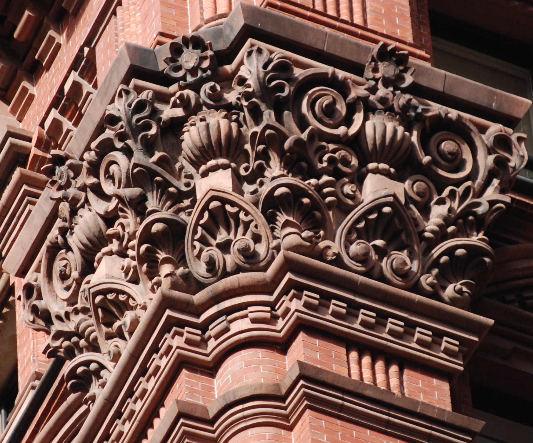 Potter Building, detail